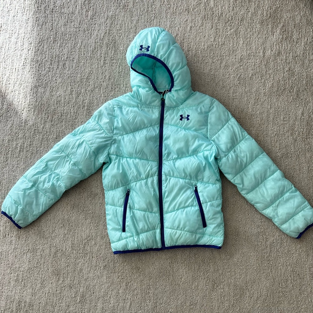 Youth large. Under armour coat
